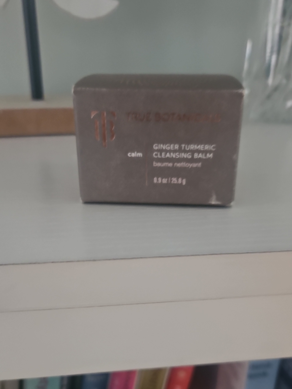 True Botanicals Ginger Turmeric Cleansing Balm - Gray Packaging